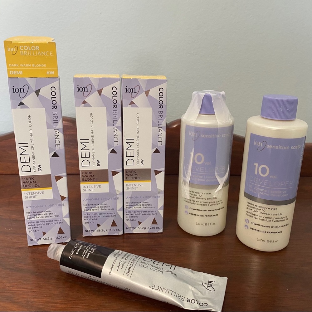 Ion 6W Hair Color & Developer